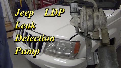 leak detection pump jeep|Jeep Grand Cherokee EVAP System Leak Detection Pump